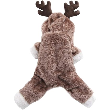 Affordable Dog Reindeer Outfit for Christmas Cheer