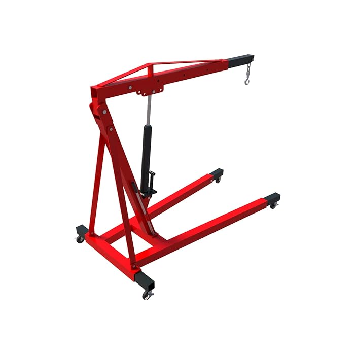 Buy Engine Hoist Plans DIY Work Shop Crane Garage Lift System Build Your Own Online at