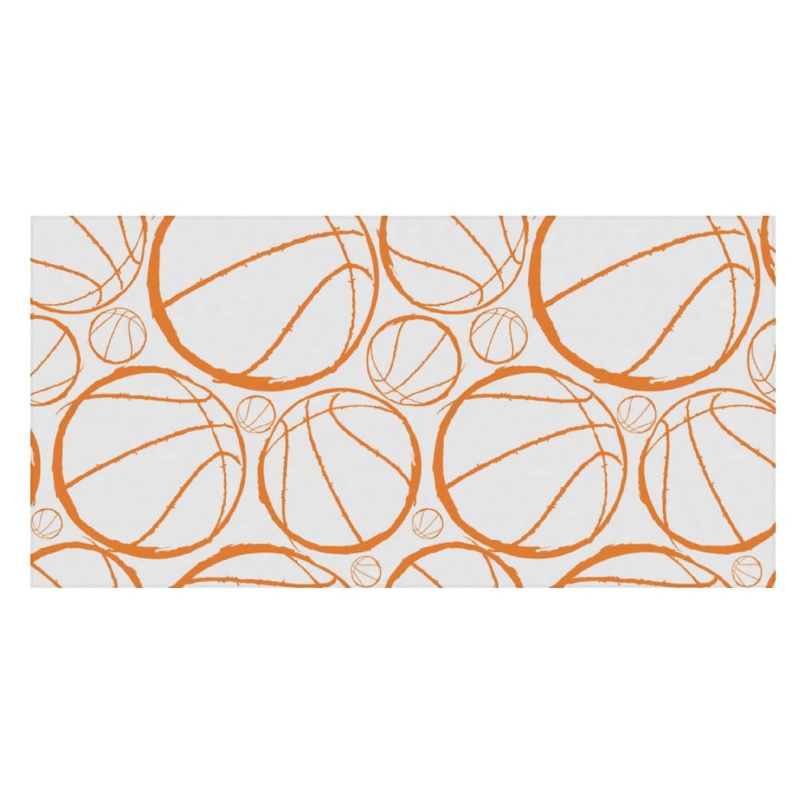 LWORZIIB Beach Towel, Basketball Sports Pattern Bath Towel, Pool Towel Great for Gym Swimming 80 X 160cm
