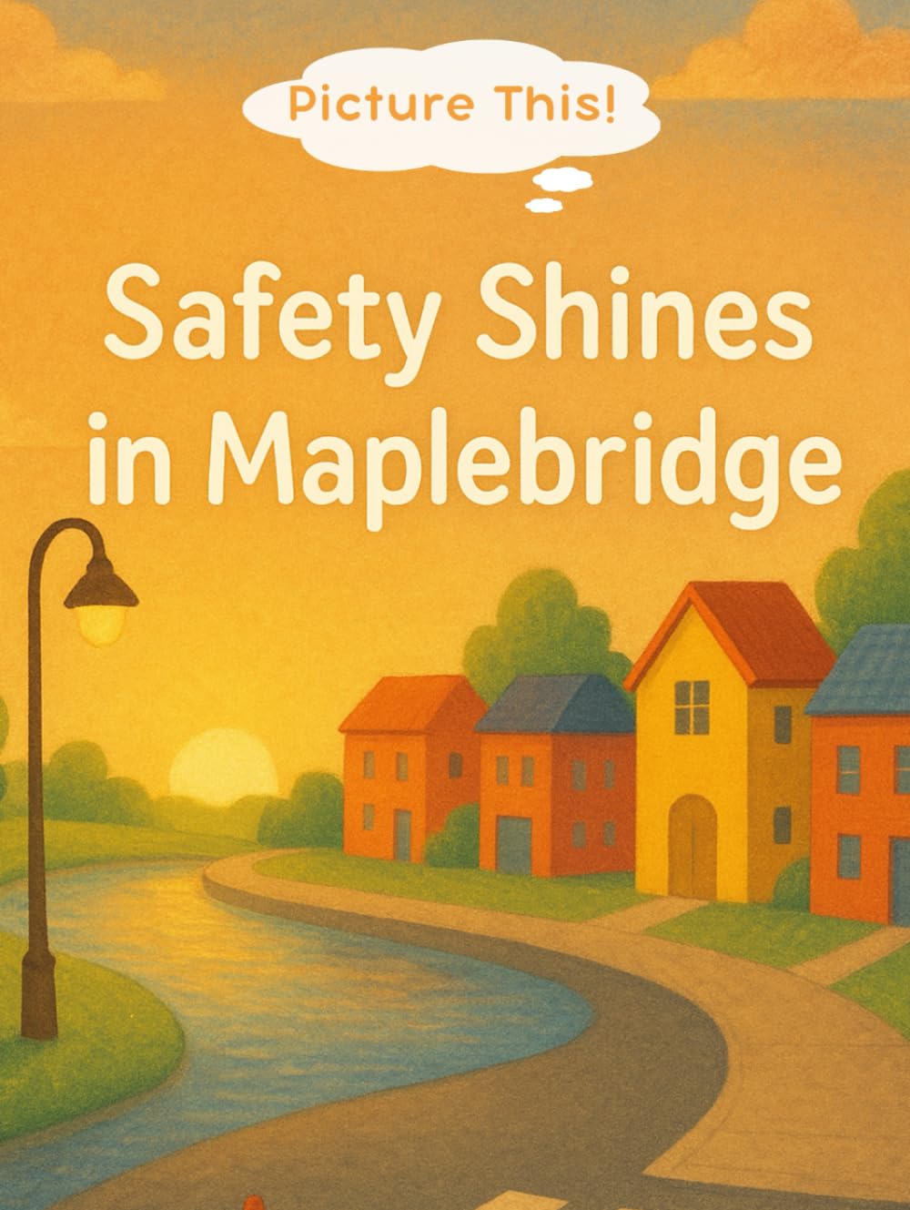 Picture This! Safety Shines in Maplebridge: An empowering, interactive safety-themed storybook for ages 4–8 that invites kids to illustrate each page ... Storybooks: Neighborhood Adventures Series)