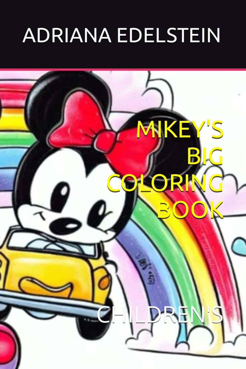 MIKEY'S BIG COLORING BOOK: CHILDREN'S (Spanish Edition)