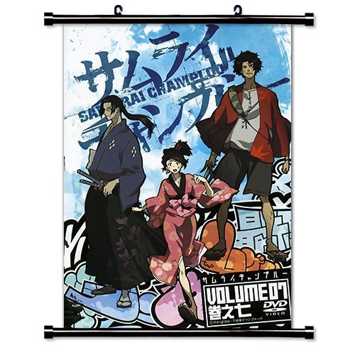 Amazon.com: ActRaise Samurai Champloo Anime Fabric Wall Scroll