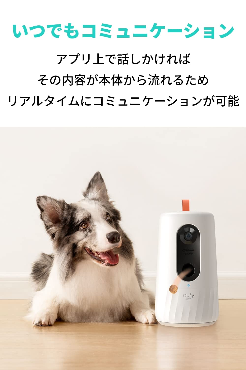 Amazon | Anker Eufy Dog Camera D605（犬, 猫用自動給餌器）【ペット 