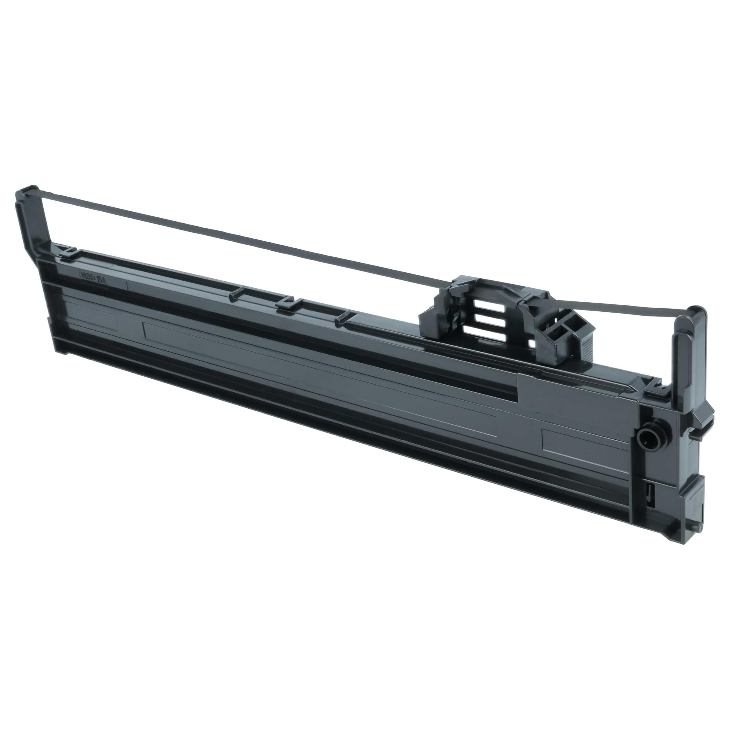 vhbw 5x Farbband Schriftband kompatibel mit Epson PLQ 20 | PLQ20, PLQ 20 D, PLQ 20 CS, PLQ 20 DM Nadeldrucker, Bondrucker - Schwarz