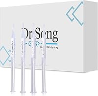 Dr. Song Teeth Whitening Gel Refill - 4x 3ml Syringes 35% Carbamide Peroxide, Fast Sensitivity-Free Whitening