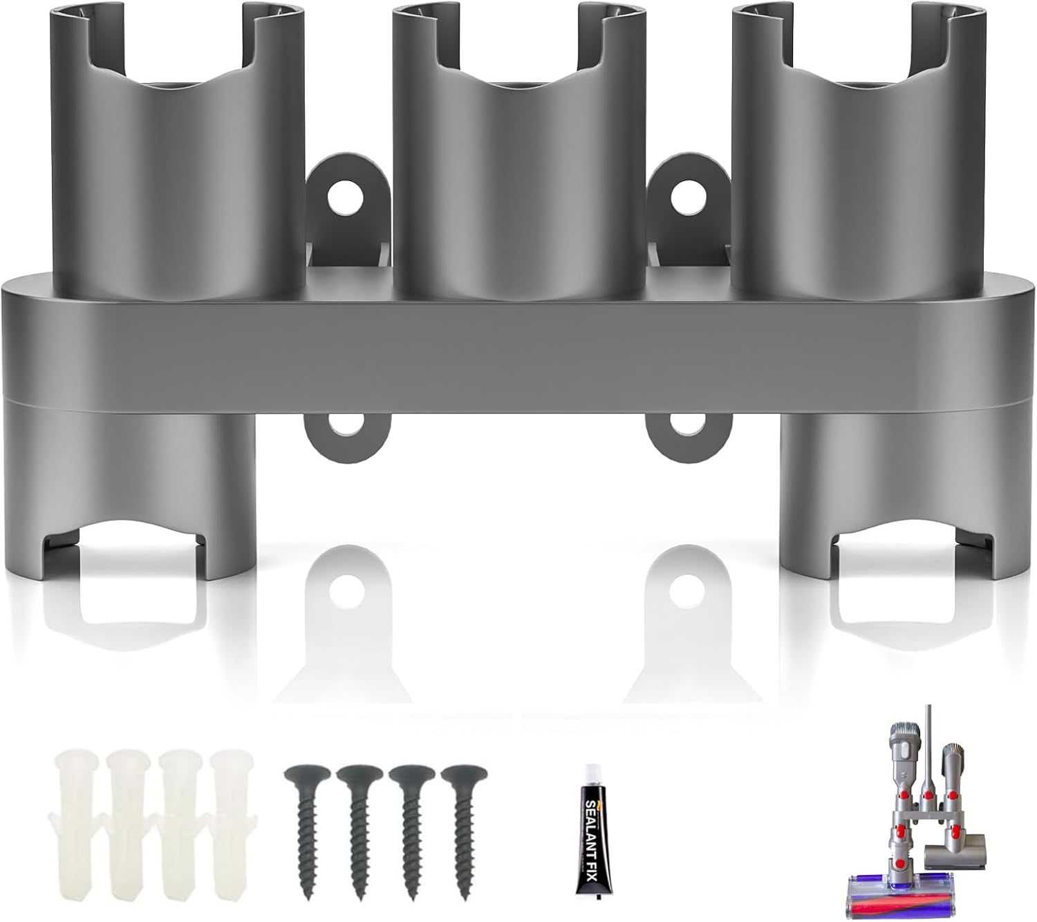 POANES Wall Mounted Dyson Accessory Holder, Vacuum