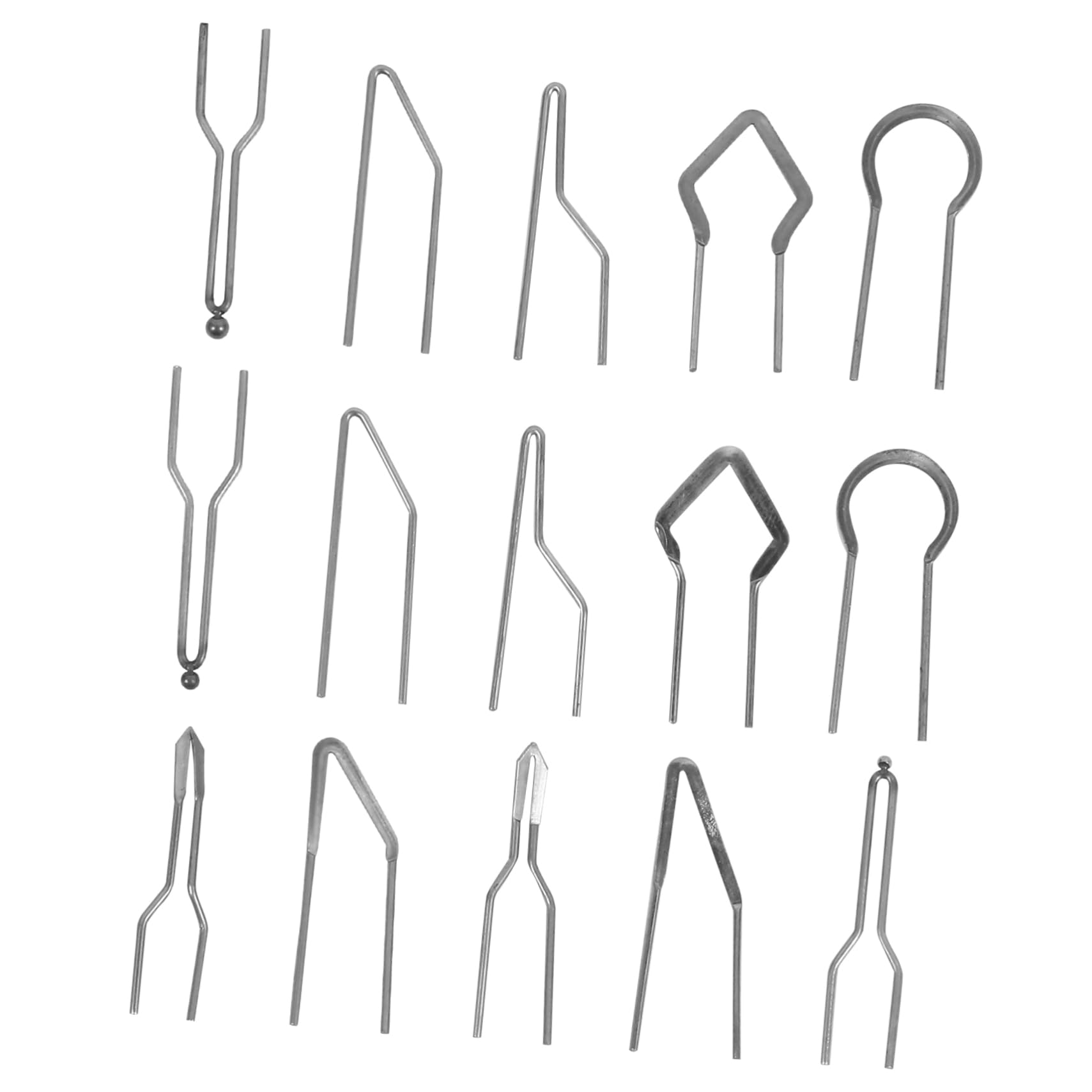 STOBOK 30 Piezas punta de hierro soldador de temperatura pluma de pirograbado de alambre herramientas para tallar madera puntas de alambre para pirograbado kit de punta para quemar madera