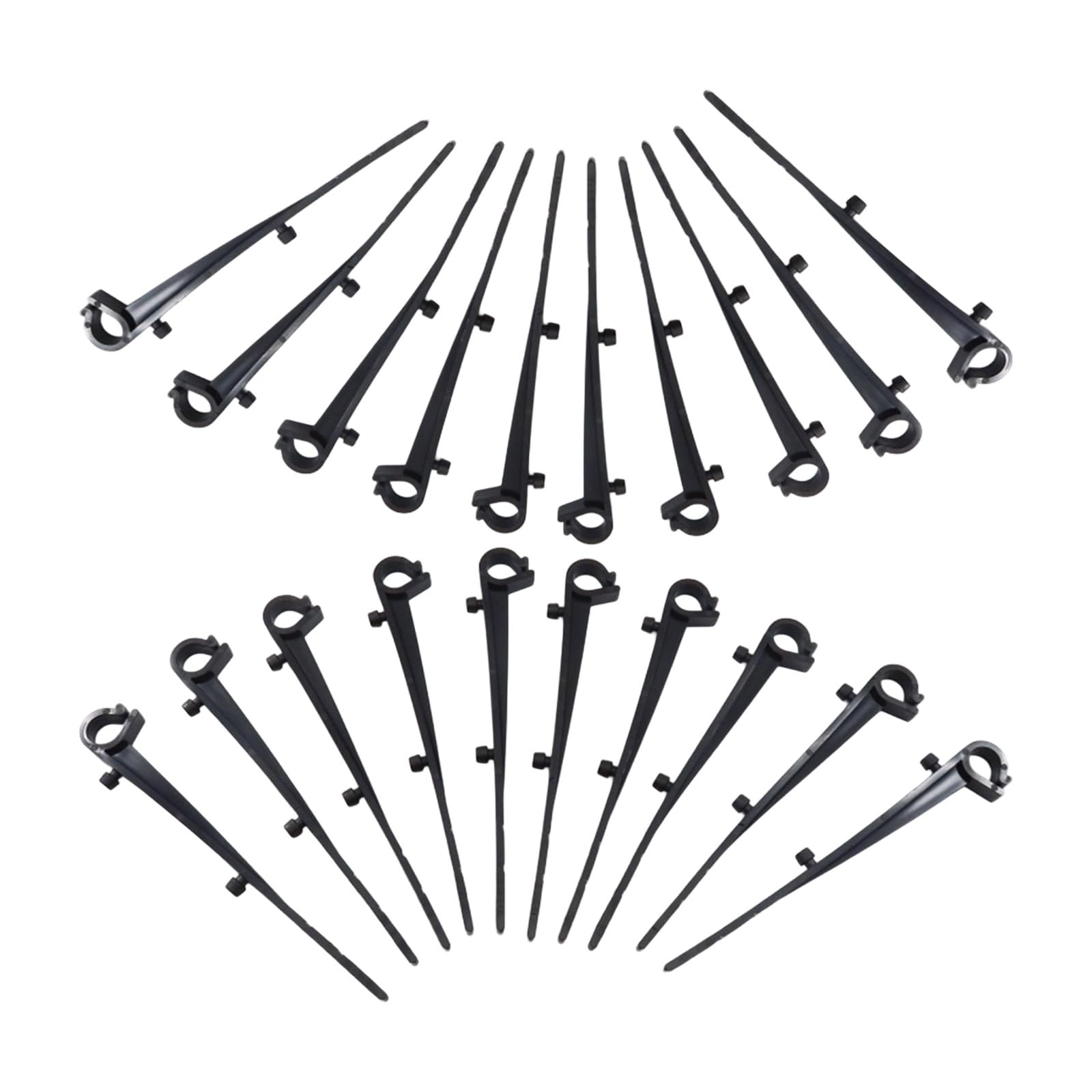 Elnwnnkc Straight Hook 20Pcs Gutter Brush Clamps Meshes Clips Anchors Outdoor Gutters Filter Clips For Yard Garden Garden For Cleaning And Maintenance