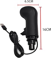 YananAC USB Váltókar Szimulátor PC-hez - Kompatibilis Logitech G27 G25 G923 G29 és TH8A Simracing Váltókkal - Versenyszimulátor Kiegészítő

 3