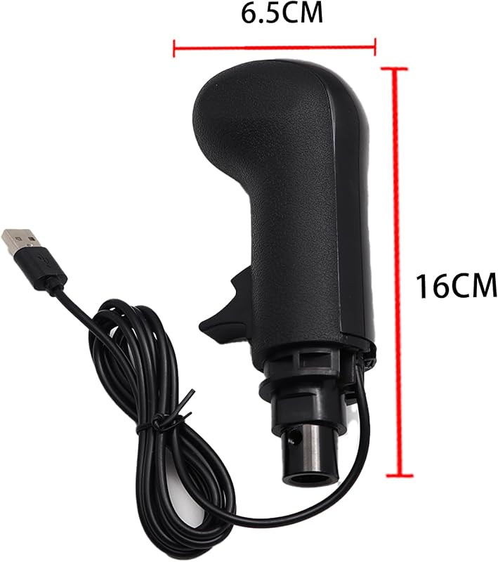 YananAC USB Váltókar Szimulátor PC-hez - Kompatibilis Logitech G27 G25 G923 G29 és TH8A Simracing Váltókkal - Versenyszimulátor Kiegészítő
