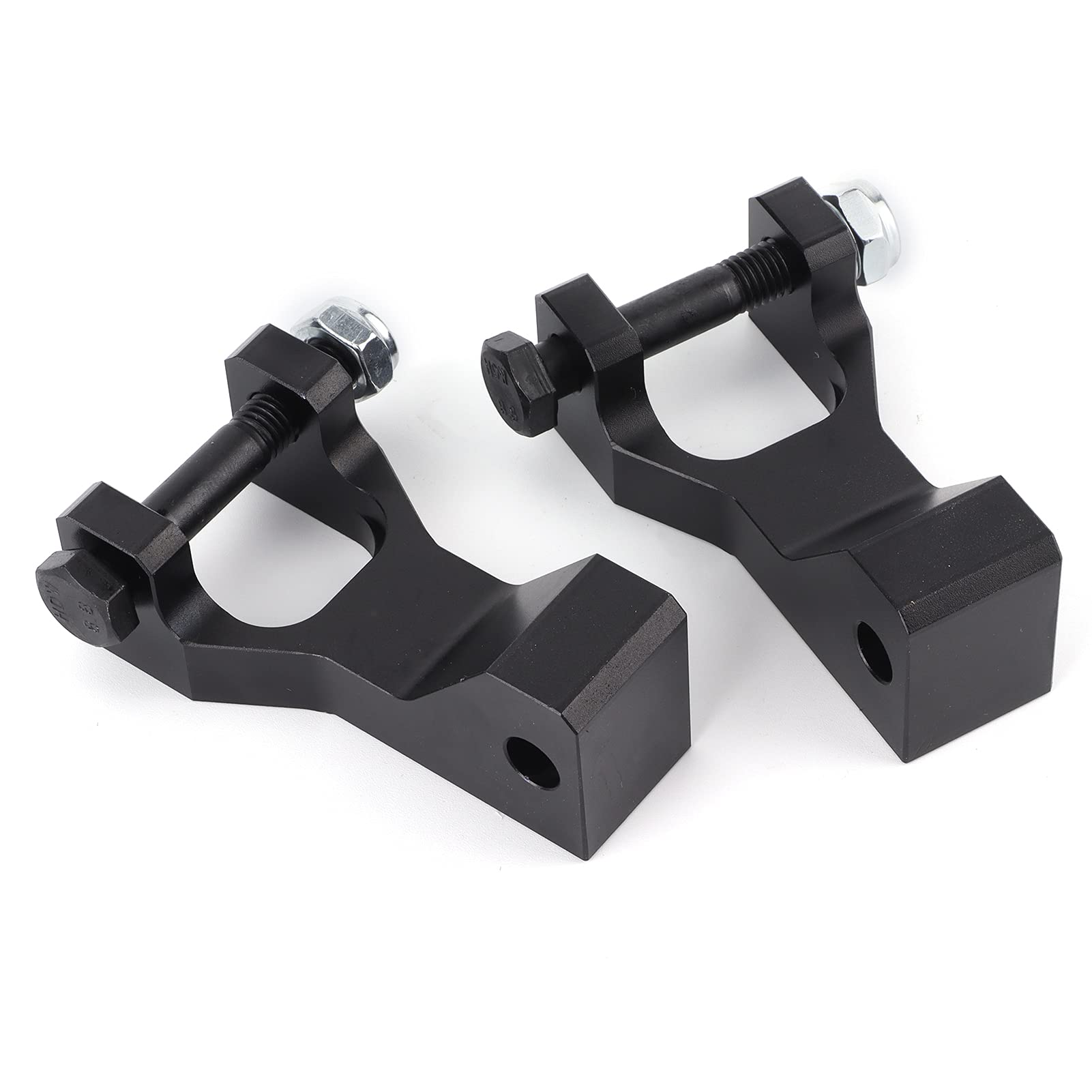 Kit Rabaissement Ltz 400,Kit D'abaissement Raptor 700 Kit D'abaissement Avant Raptor 700r Autres Composants Kit de Support de Bloc D'abaissement Avant 3,5 Pouces Accessoire adapté pour Raptor 350 660R