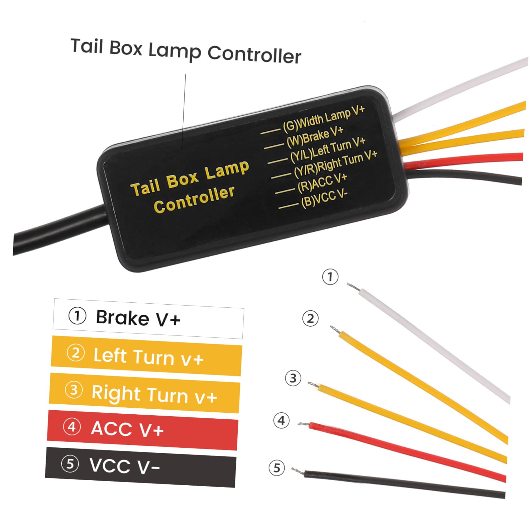 Tira de Luces LED de Señalización para Remolque Ip67 | As y Abs, Alta Luminosidad, Aplicación Sencilla, Uso Exterior y Situaciones de Emergencia