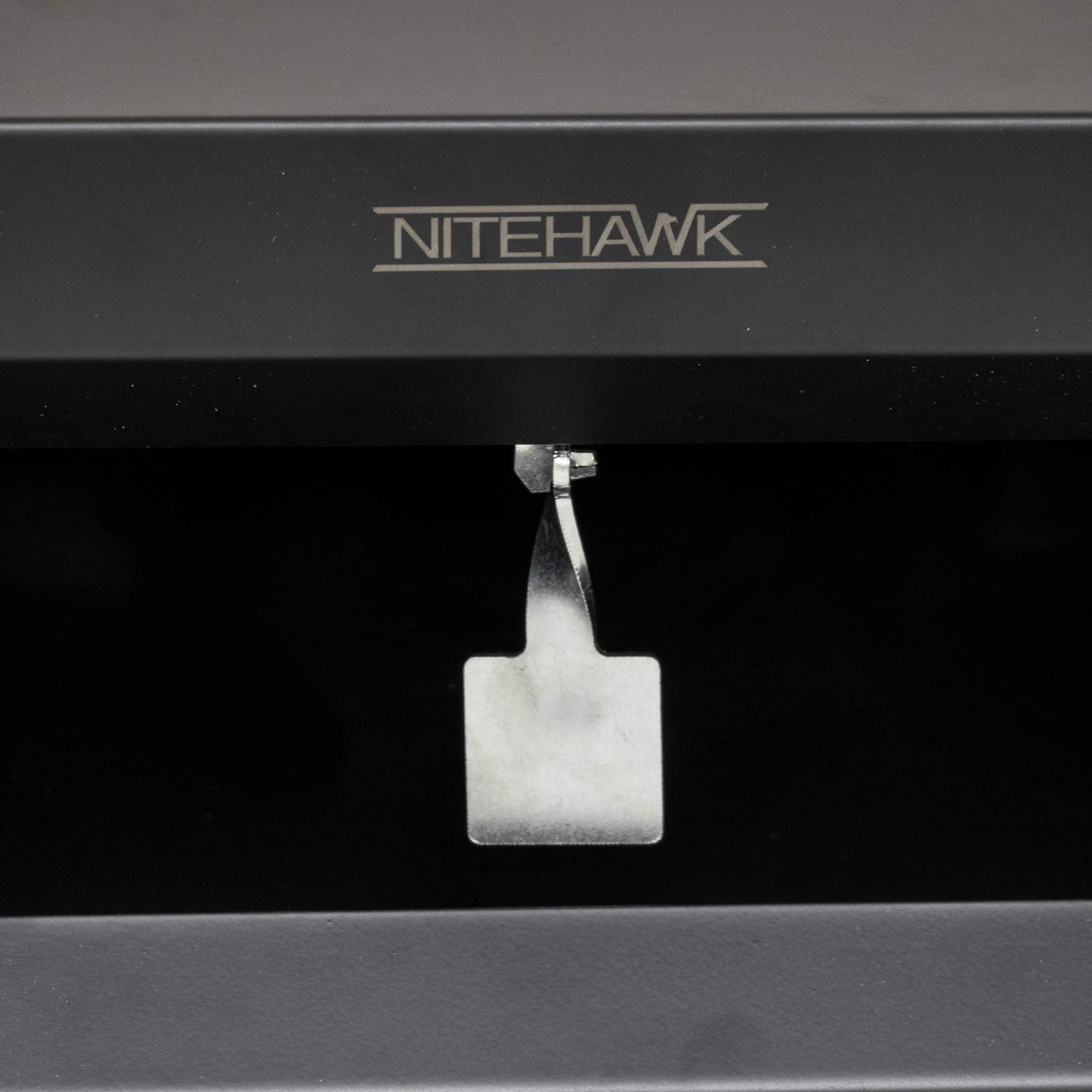 Nitehawk Self Resetting Magnetic Air Rifle/Airsoft Knock Down Steel Shooting Target, Pellet Catcher