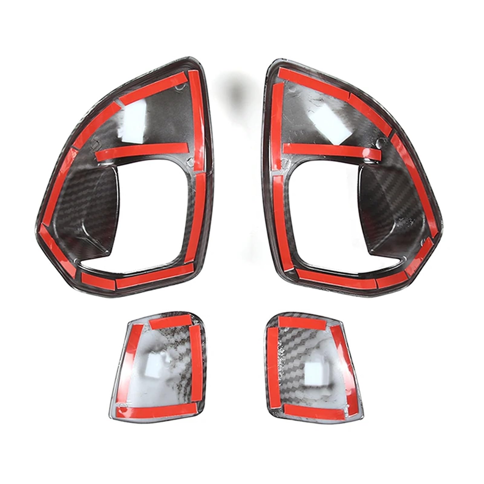 Trim Interni auto Per BMW Serie 2 F22 F23 2014-2019 Versione A 2 Porte In Fibra Carbonio Interruttore Regolazione Sedile Anteriore Adesivo Accessori Auto Auto Copertura Trim