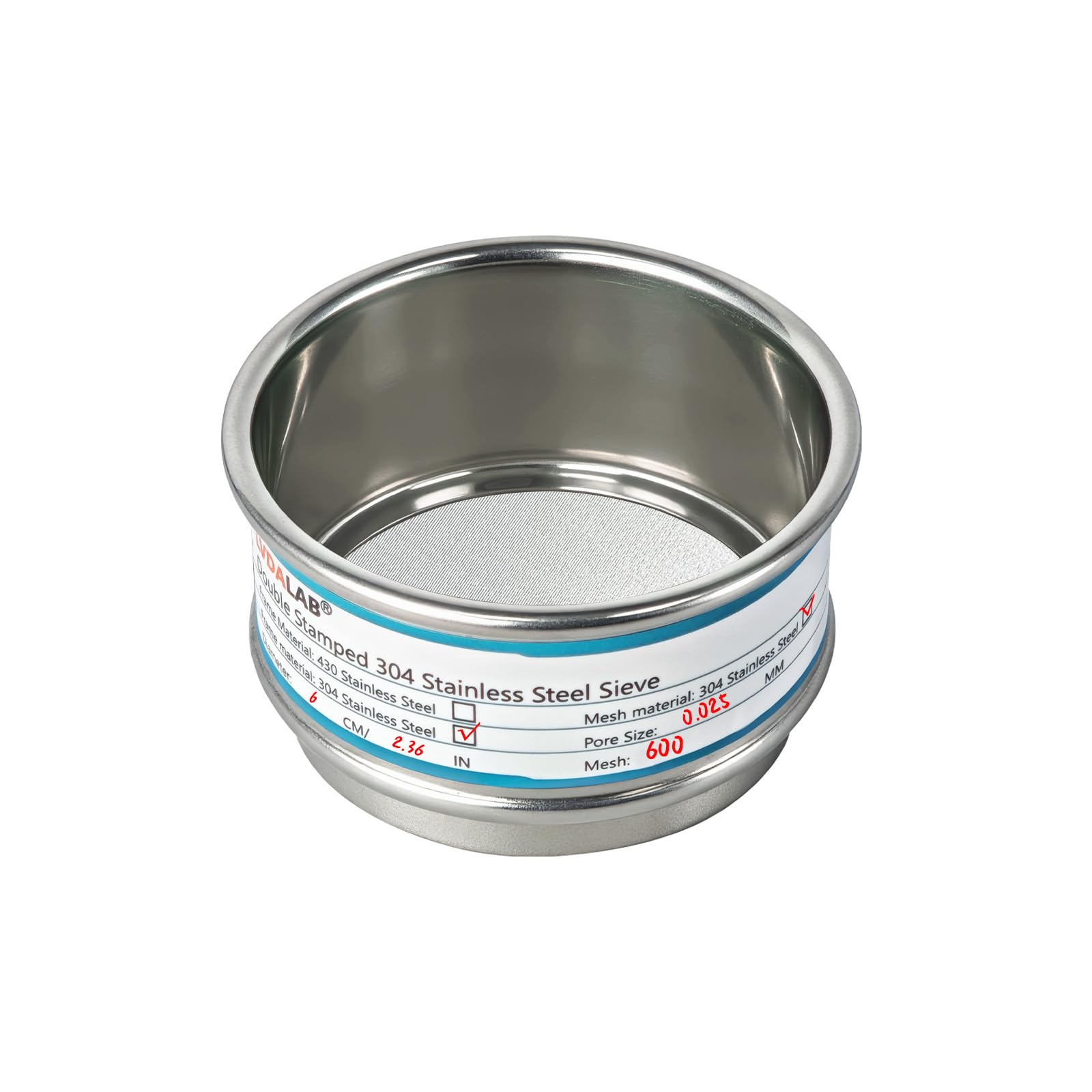 Stainless Steel Lab Sieve - 400 Mesh -10 Stainless Steel Lab Sieve - 400 Mesh -10
