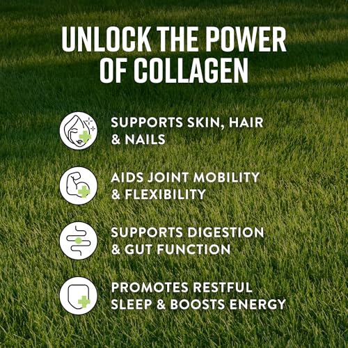Hunter & Gather Grass Fed Bovine Collagen Powder 400g | Pure Unflavoured Premium Hydrolysed Bovine Collagen Peptides Powder for Hair Skin Nails Muscles | Collagen Supplements for Women and Men - Image 3