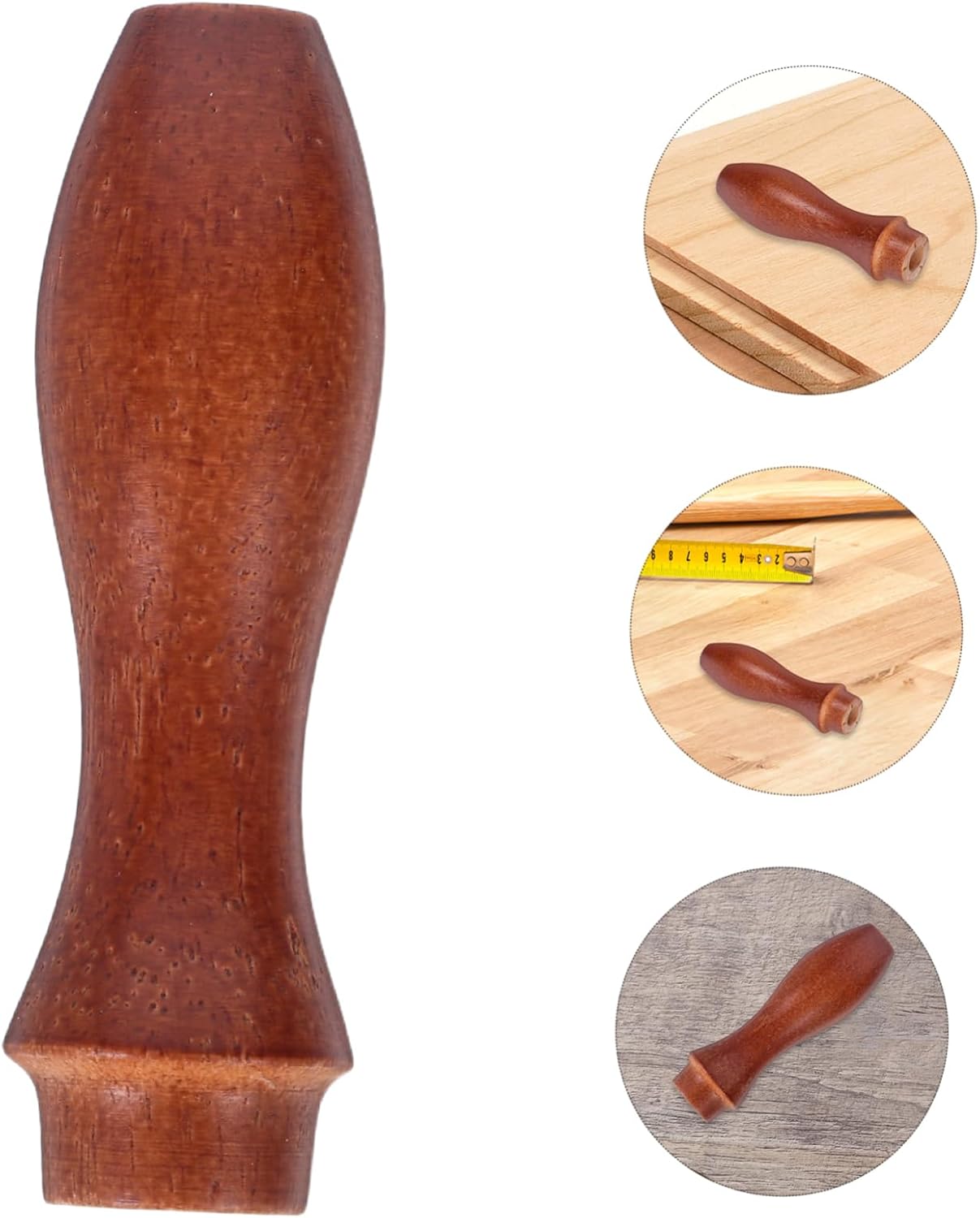 Finials for Lamps Ceiling Light Fixtures Cord Grip Walnut Wood Tassel Pulls for Home Decor