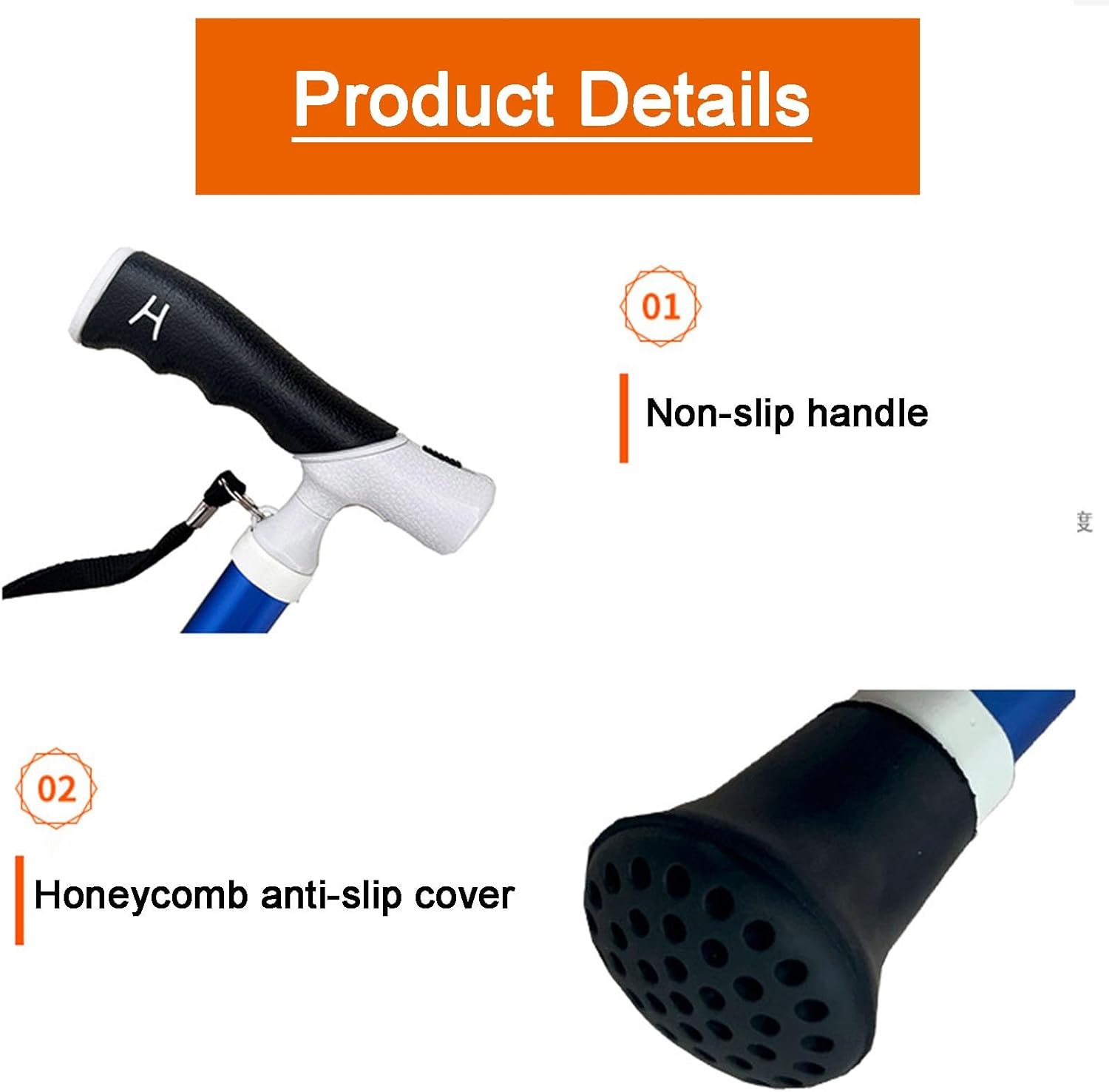 Walking Poles Ultralight Titanium Alloy Nordic Walking Poles Adjustable Trekking Poles for Trekking Walking Backpacking(42~116cm)