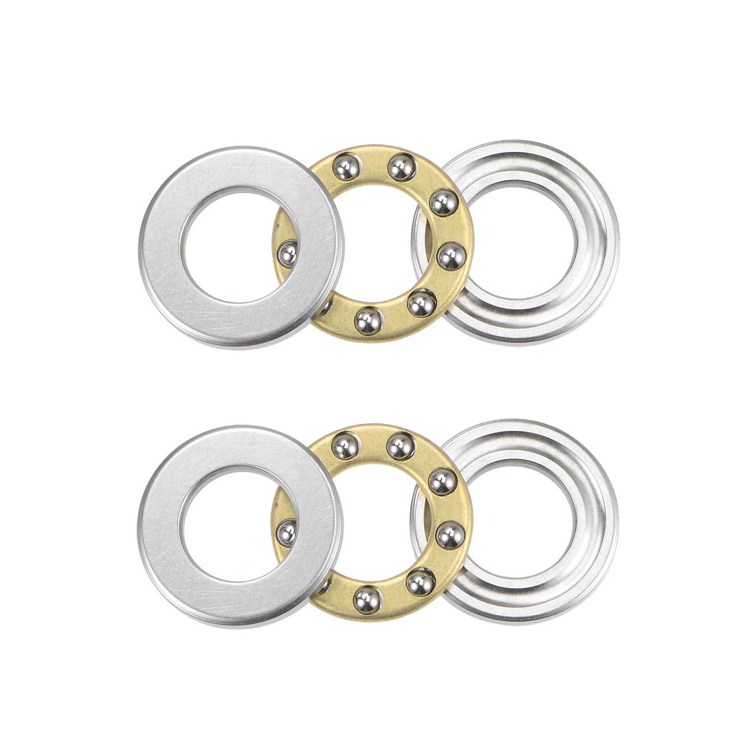 Thrust Ball Bearings - 9mm x 20mm Chrome Steel -8 Thrust Ball Bearings - 9mm x 20mm Chrome Steel -8