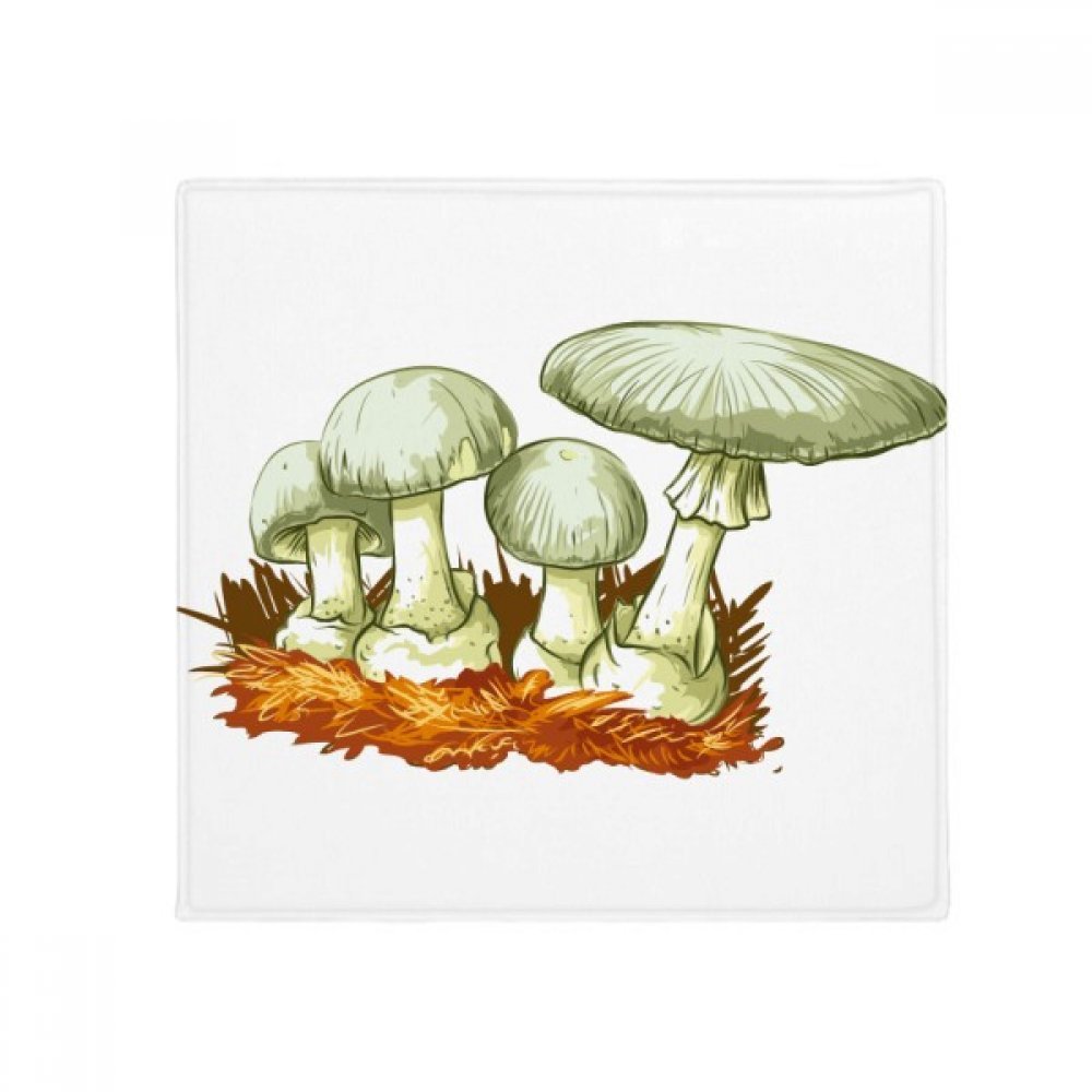 Tapis de sol anti-dérapant 80cm illustration champignon frais