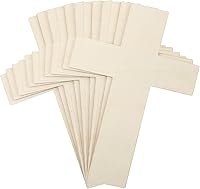 Vista 17 de Anglechic 12 paquetes de 30 centímetros de rebanadas de madera sin acabar con forma de ancla en blanco para manualidades, adornos