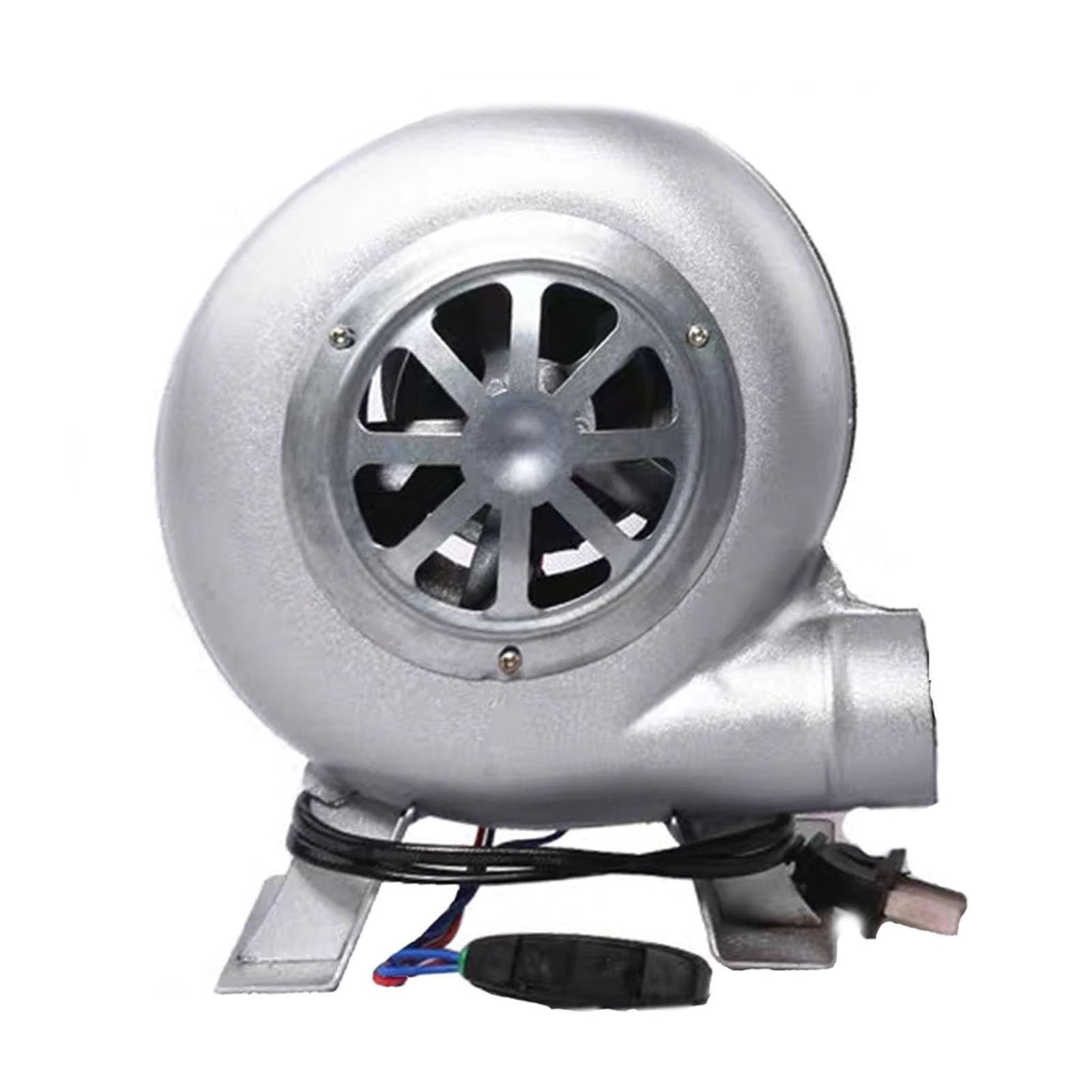 Dmuchawa odśrodkowa do grilla, 110 V/220 V, elektryczna dmuchawa do grilla, wysokowydajna zapalarka do grilla węglowego, regulator płomienia, do gotowania na świeżym powietrzu (60 W)
