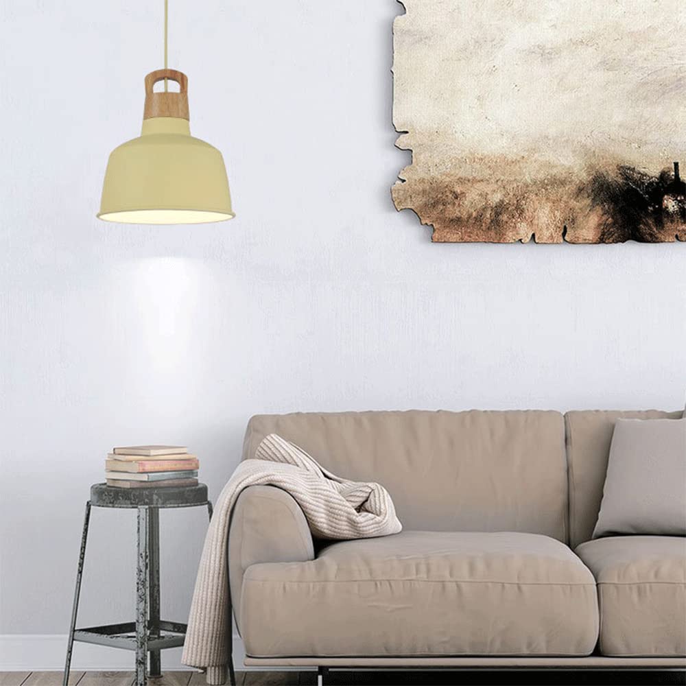 RCIDOS Lámpara Colgante De Techo Estilo Nórdico Rosa Simplicidad Lámpara De Suspensión Moderna Araña Creativa Industrial Accesorio De Iluminación Colgante Ajustable Hueco para Restaurante Salón Bar