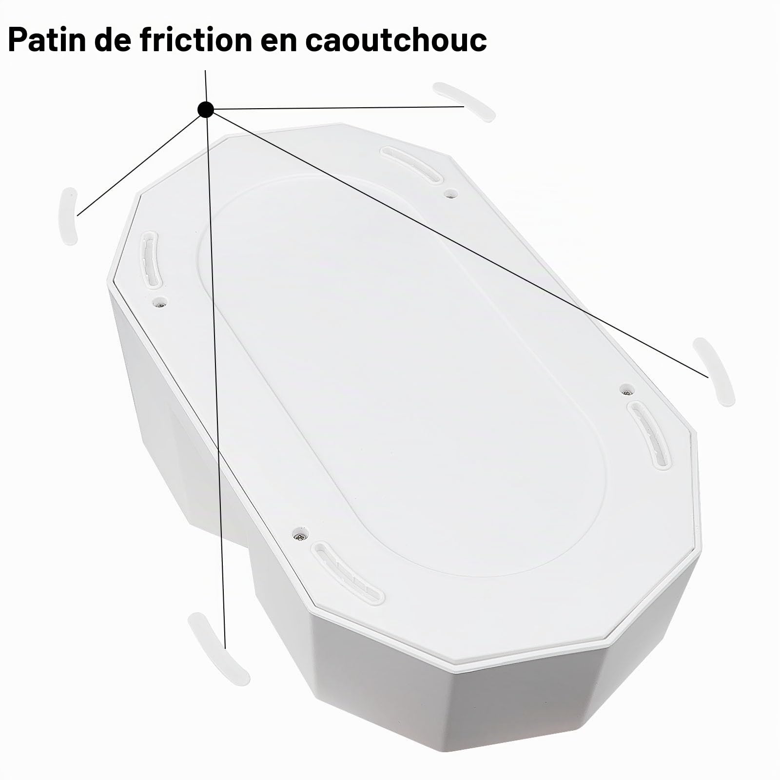 Sfozstra Distributeur d'eau pour grands chiens : distributeur d'eau automatique alimenté par gravité - Facile à nettoyer - Bol en acier inoxydable pour chatons et chiots - Salon ou garage (blanc, 9L)