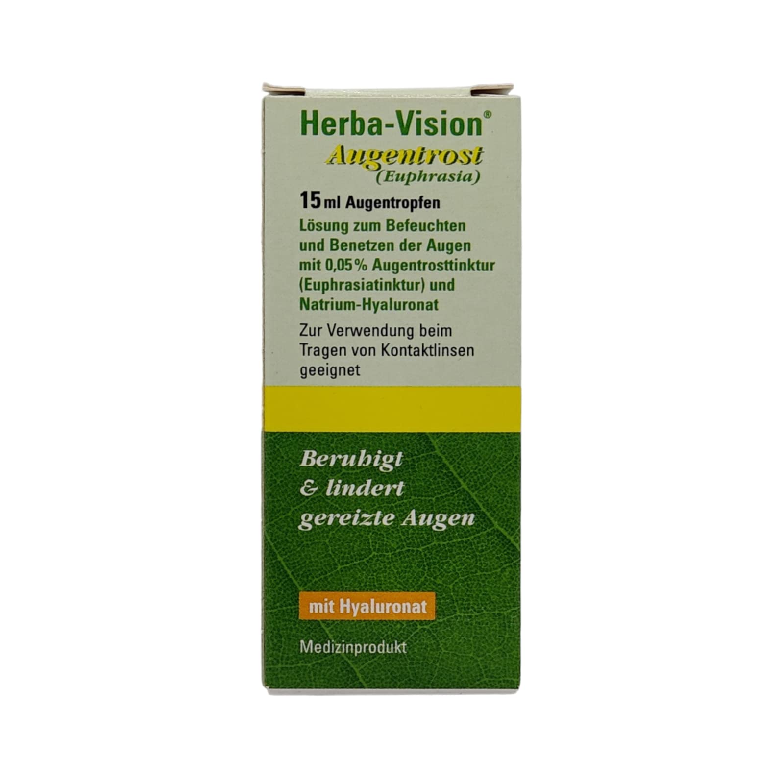 Herba-Vision Augentrost I 3x 15ml I mit PharmaPerle Duschgel
