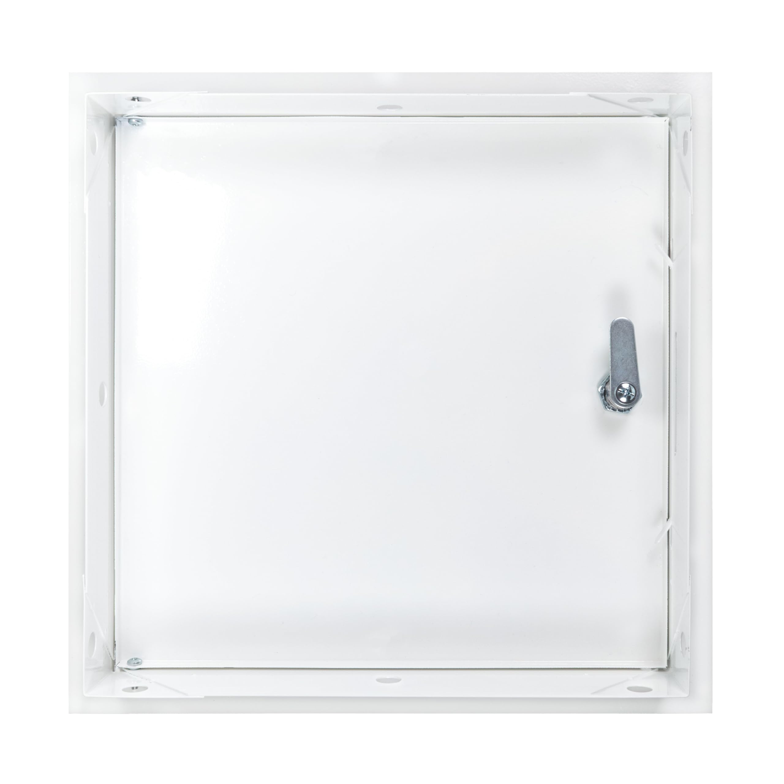 Cost Wise White Metal Access Panel Door-Inspection Hatch With Lock Eight Sizes (200Mm X 200Mm)