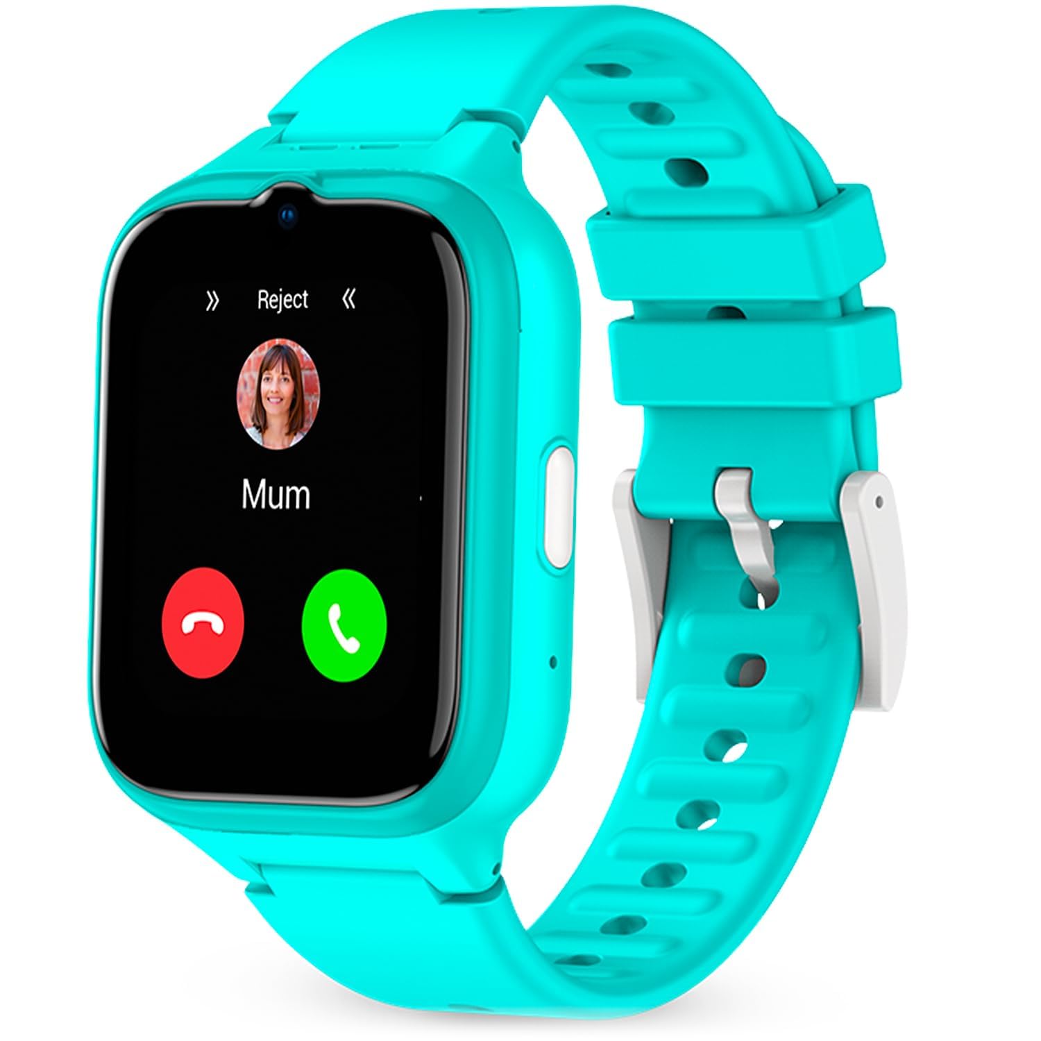SPC Smartee 4G Kids – Montre intelligente pour enfants avec GPS, appels et appels vidéo, chat familial, mode école, bouton SOS, IP68 et gestion de smartwatch dans l’application gratuite SPC Smart Clan