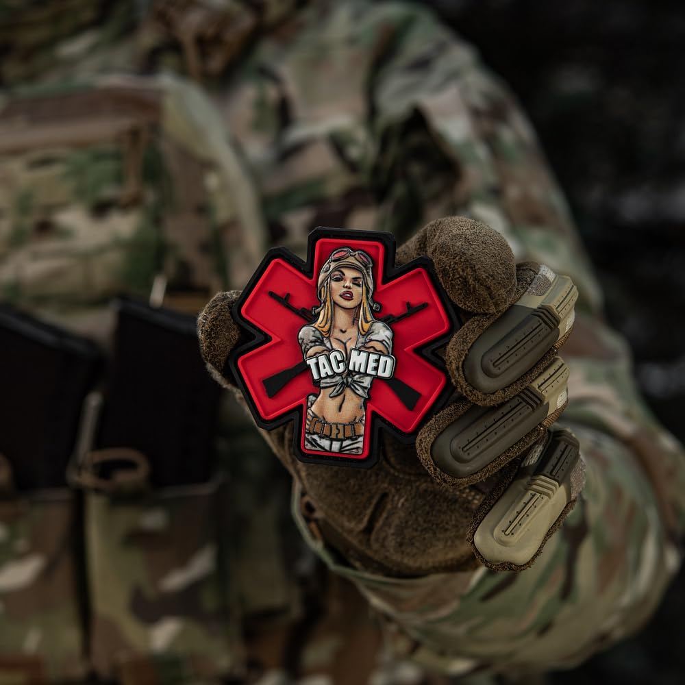 M-Tac Tacmed naszywka na rzep z PCW, MC, 7,5*7,8 cm