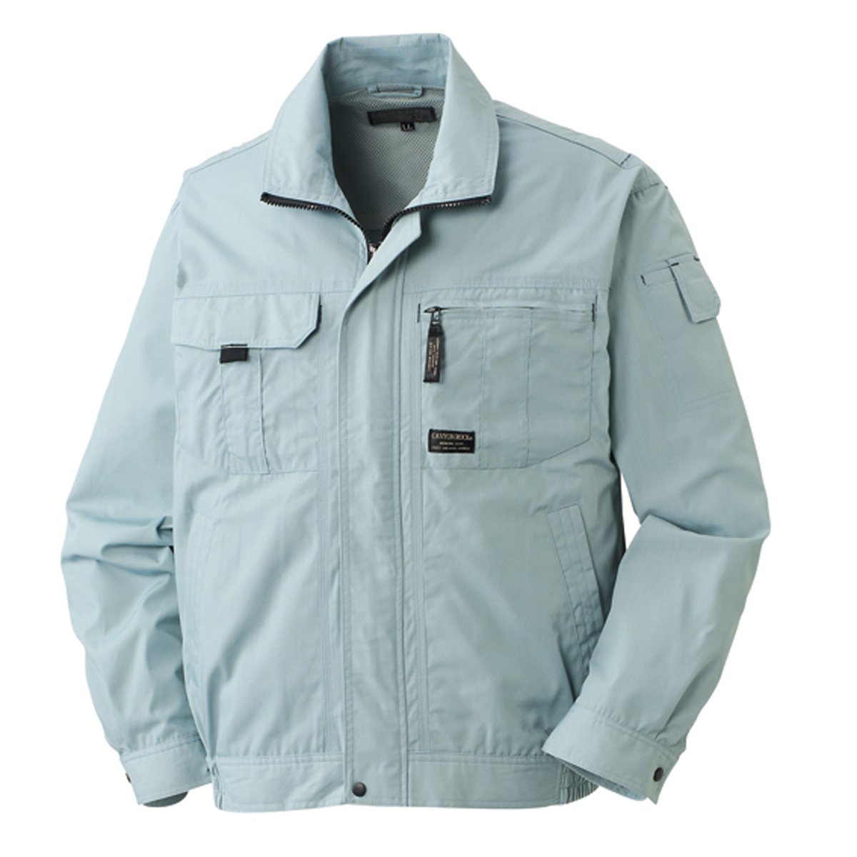 513 Spring Summer Long Sleeve Blouson 20. Nile Green L, 20: Nile Green