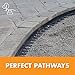 EasyFlex Snip-to-Flex Paver Edging, 60-Feet, Black