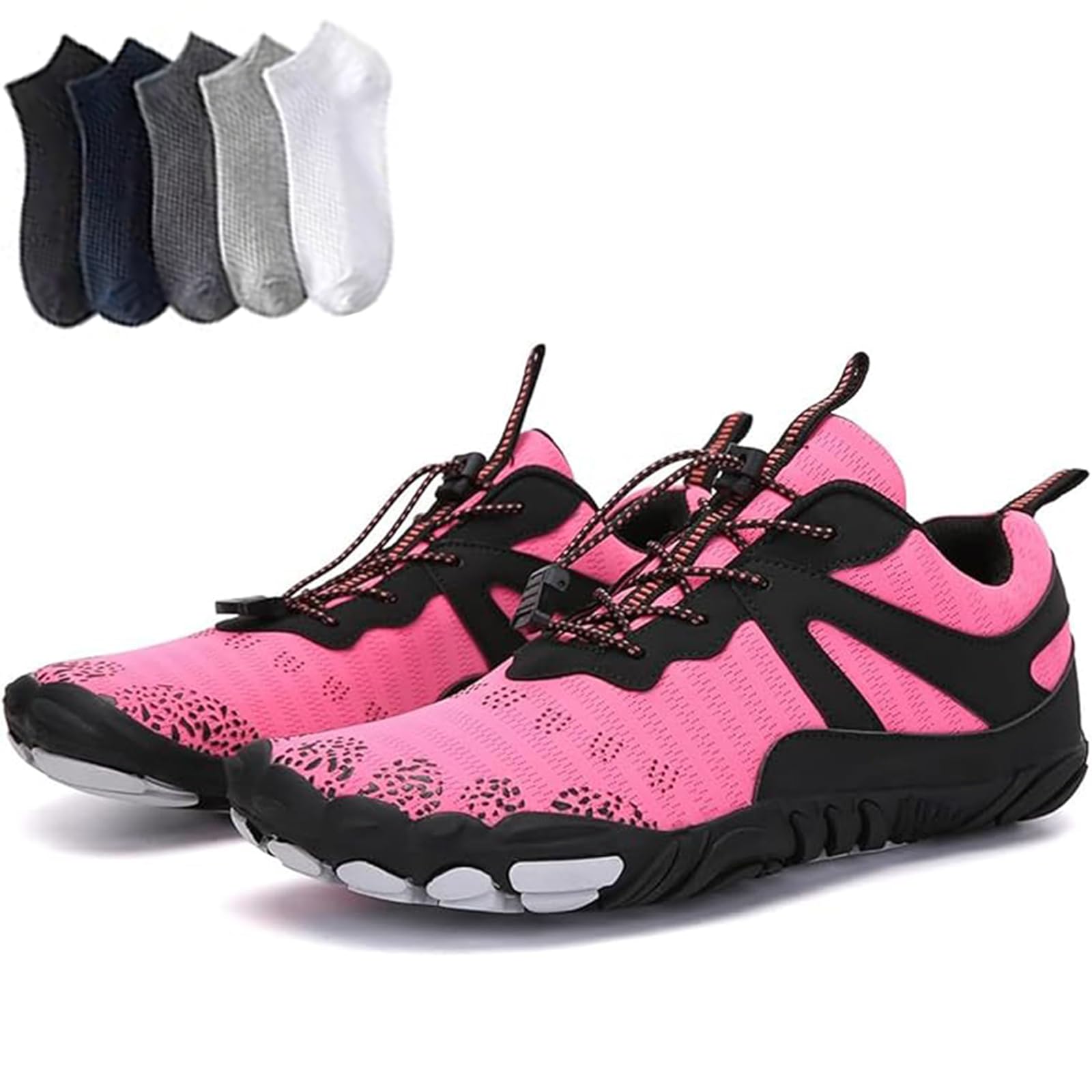 Hiking Womens Men, Pro Barefoot Shoes with Wide Toe Box, Healthy and Non-Slip Breathable Barefoot Shoes — view 6