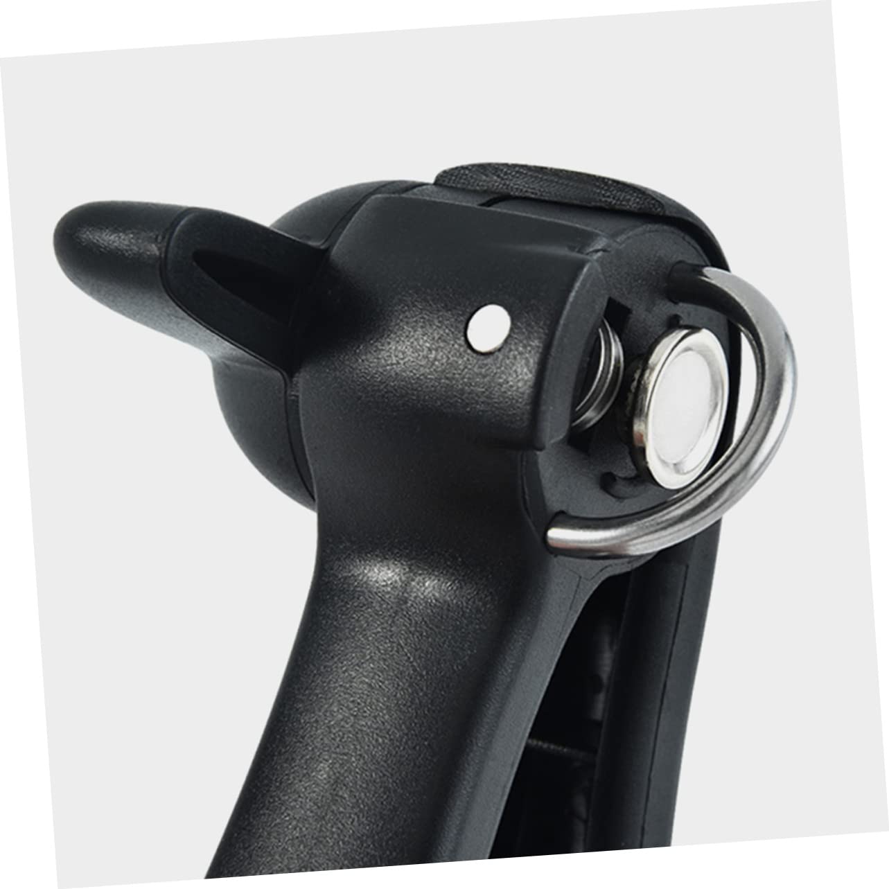 IMIKEYA 4 pezzi apriscatole apribottiglie coperchio da campeggio strumento per aprire lattine da campeggio apribottiglie portatile apribottiglie strumento per aprire barattoli in acciaio nero