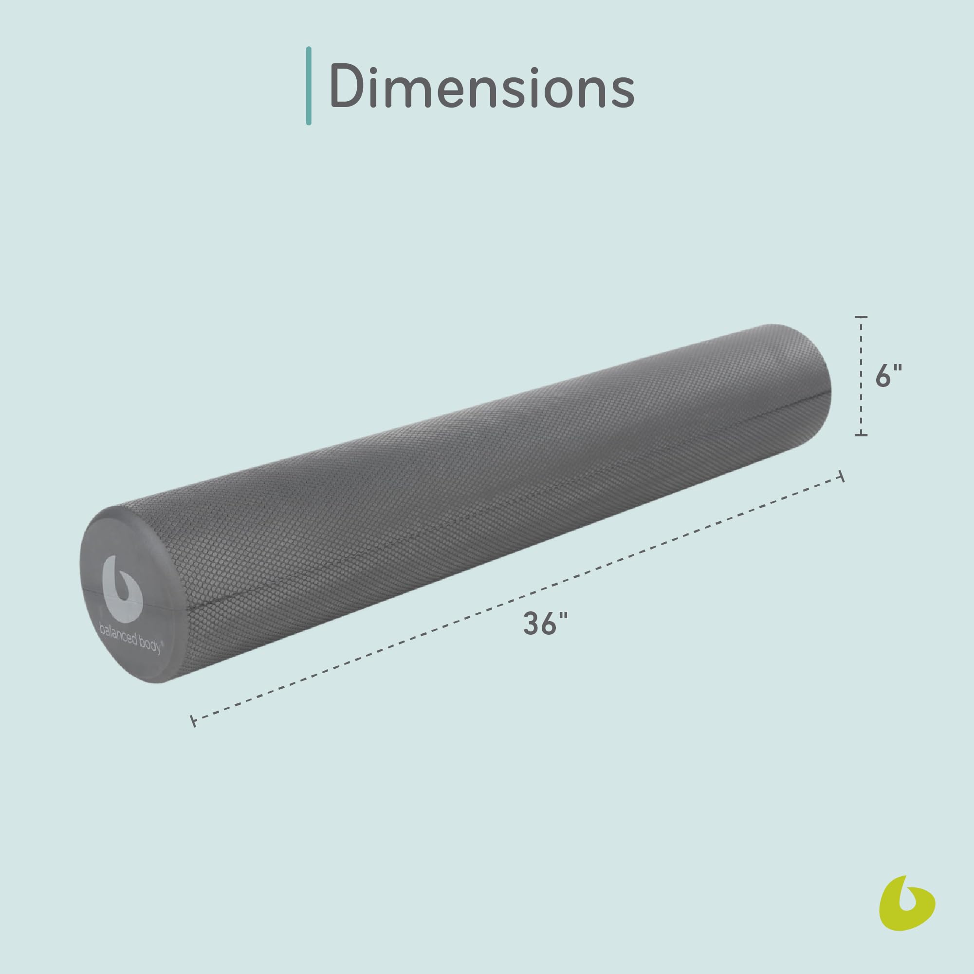 Amazon.com: Balanced Body Softie Roller, Soft Foam Roller, Muscle