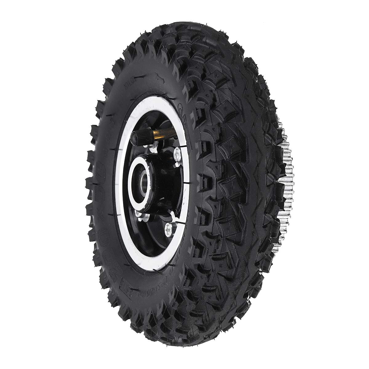 YONGYAO Roue Gonflable de Vitesse Hors Route de Longboard de 200 * 50mm pour la Planche à roulettes électrique