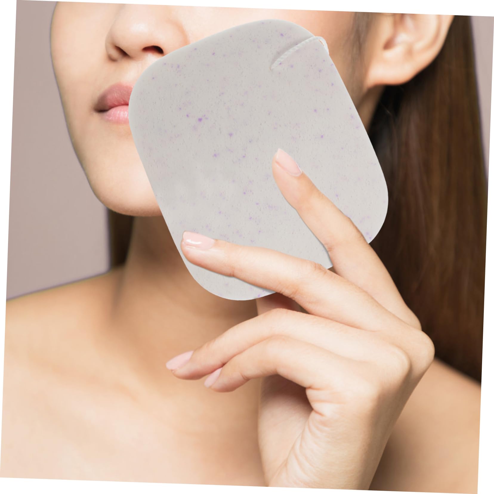 CALLARON 4 Set detergente viso spazzola per la pulizia del viso uomini donne scrubber spugna per il da viaggio spugna per il per lavare il pva