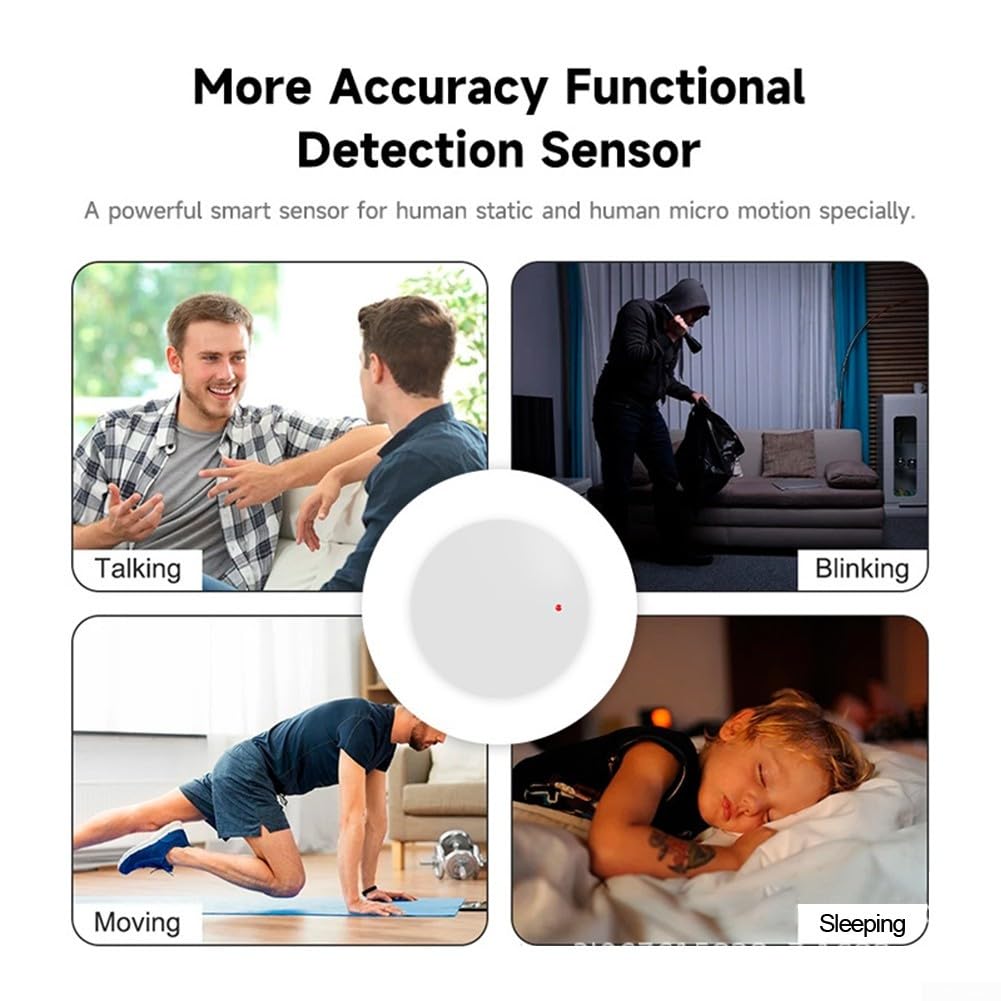 Sensor de presencia humana, para Tuya Wifi/FOR para ZIGBEE Detector de haz de presencia humana Persona enlace inteligente (wifi)