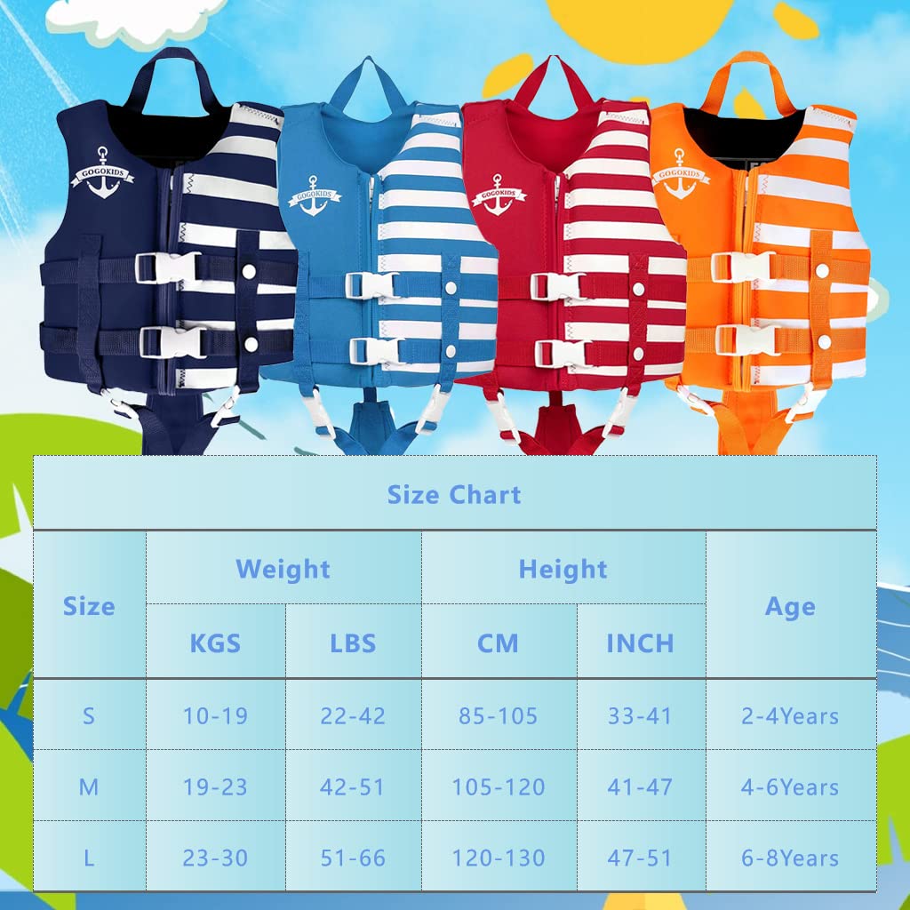 Kinder Schwimmweste Neopren Weste Schwimmjacke Kleinkinder Jungen Mädchen Bademode Schwimmen Jacke Schwimmbekleidung