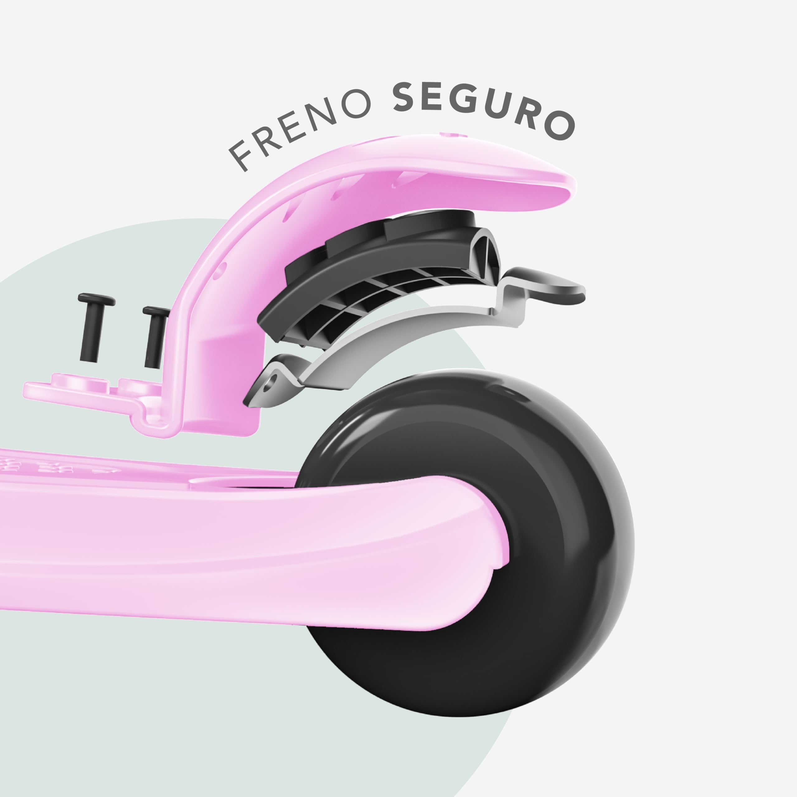 TINYKI Patinete Niño 2 Años a 6 - Altura Ajustable con Ruedas Luces LED - Scooter Niño 3 Ruedas - Patineta Infantil para Niños y Niñas Jugar