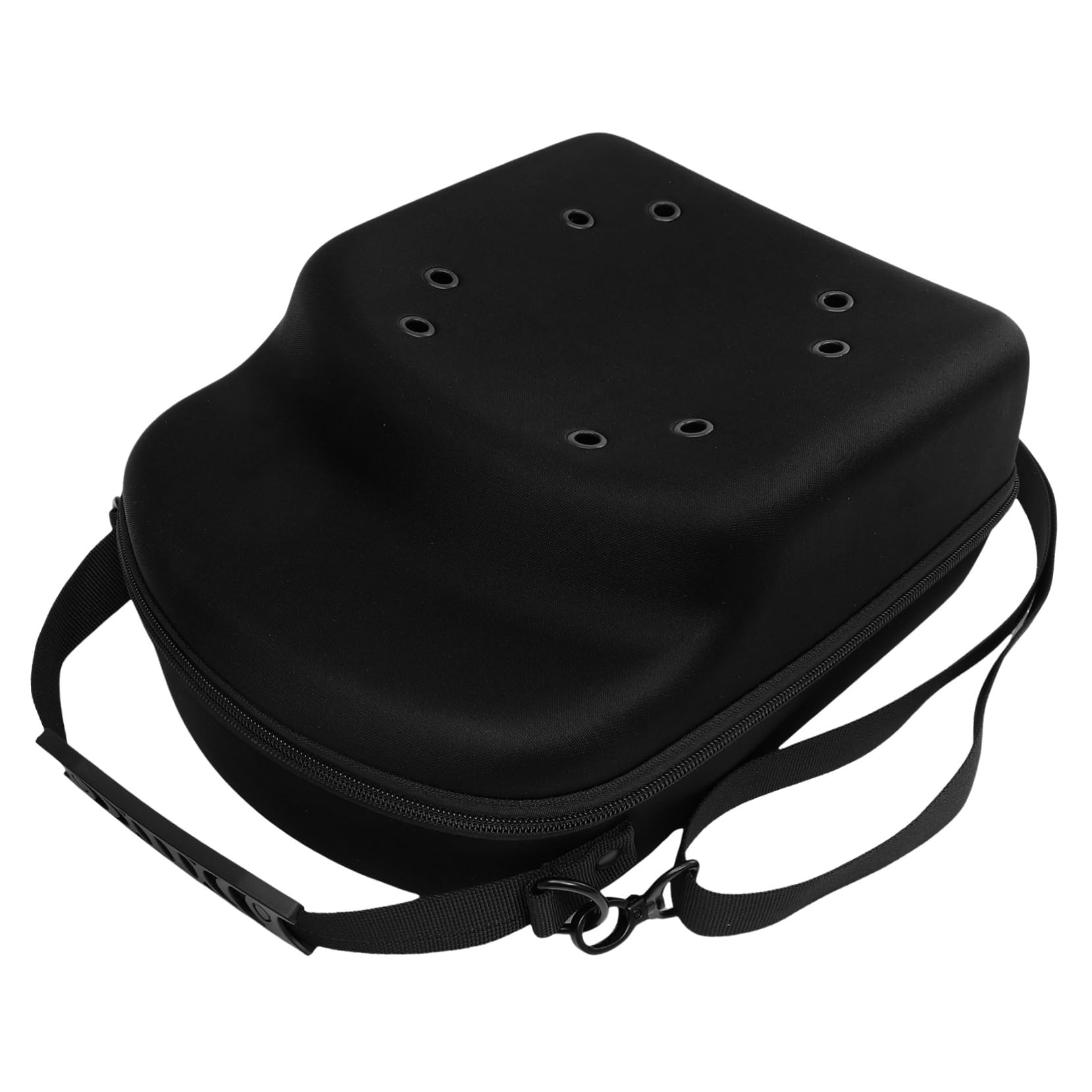 Custodia Rigida Design Semplice e Pratico Nero per Cappelli da Baseball in Eva Porta Cappelli Protettivo e Versatile per Viaggio