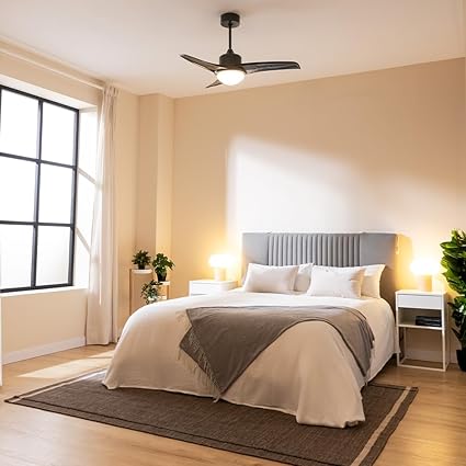 Cecotec Cecotec Plafondventilator EnergySilence Aero 470. 55 W, 106 cm diameter, LED-lamp, 3 bladen, 3 snelheden, timer, winterfunctie, afstandsbediening, zwart ontwerp photo 3