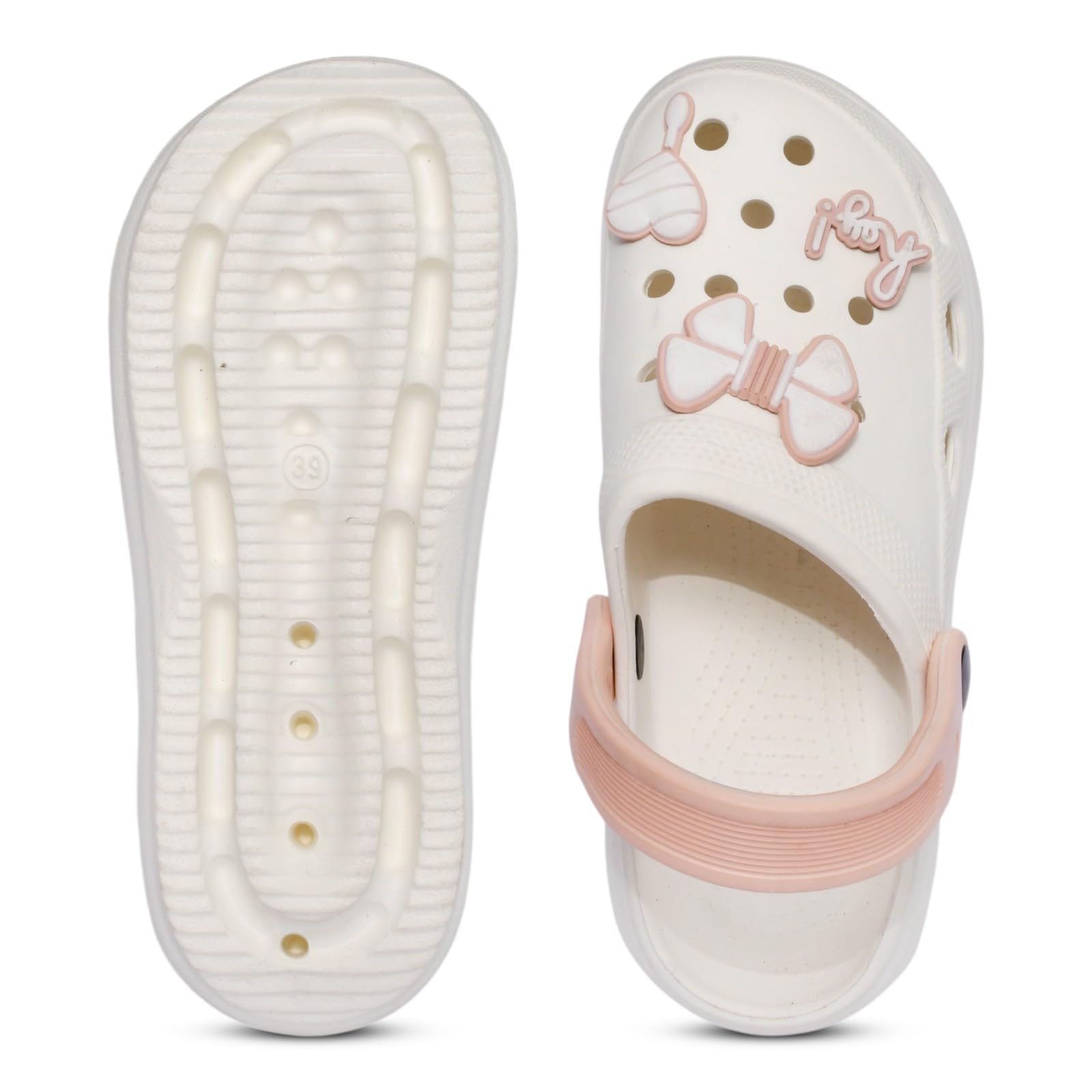 comfex Women Clogs for Girls | Lightweight EVA Slip On Garden Clogs with Cute Charms | Anti Slip Waterproof Breathable Quick Dry Casual Sandals for Beach Pool Bathroom Walking Travel Outdoor-picture-24