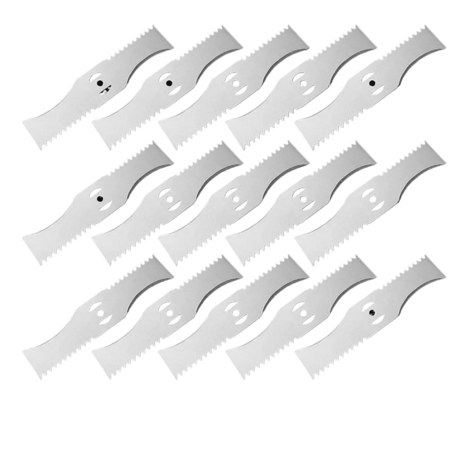 Lame Dentée En Forme D'arc De 15cm, Universelle, Adaptée Aux Petites Tondeuses À Gazon À Batterie Au Lithium, Accessoires De Machine De Découpe De Jardin(15PCS Blade)