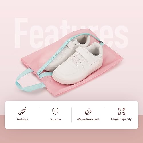 Miniatura 2 de pack all Bolsa de zapatos para niños para viajes, bolsa de zapatos resistente al agua para gimnasio, bolsa de tacos de fútbol resistente al olor