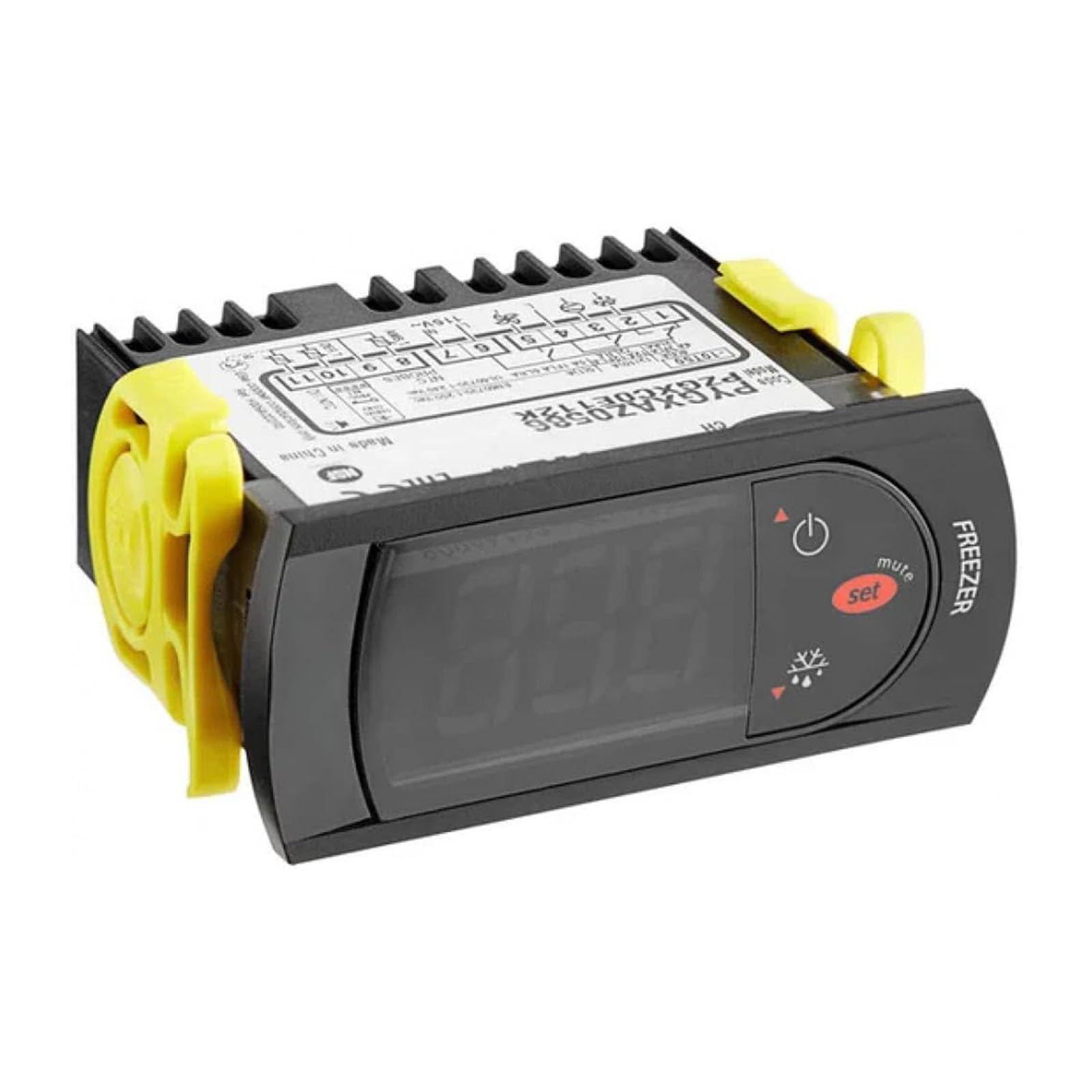 Digitales Thermostat, Kunststoff, Textur, geeignet für präzises Kühlmanagement in Kühlgeräten, gewerbliche Nutzung, gewerbliche Kühlschrankthermostat