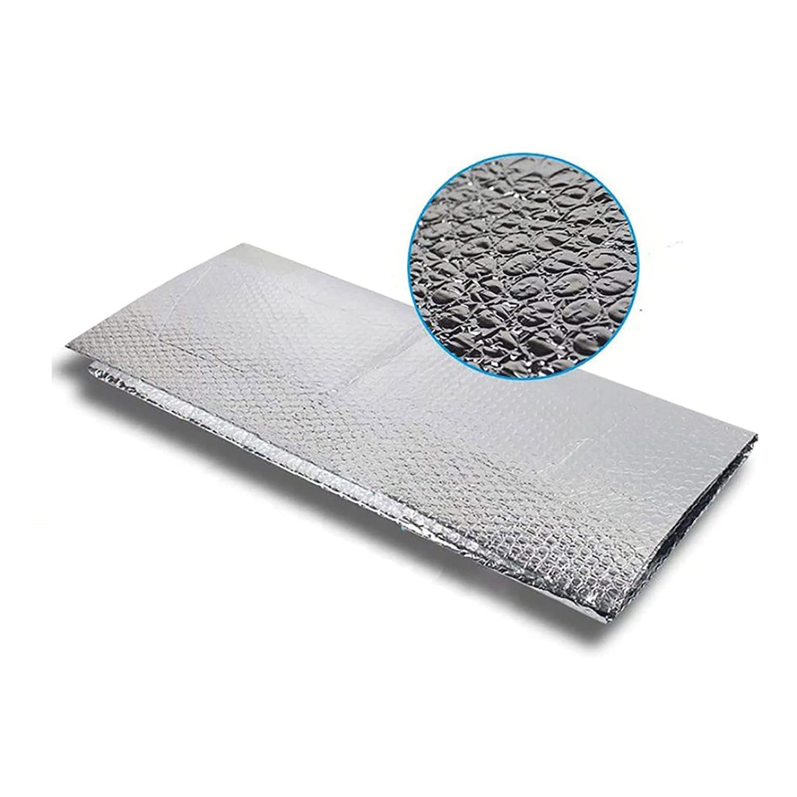 Rollo Aislante Termico 4mm Autoadhesivo Aluminio Reflexivo Multicapa de Burbujas de Aire 100% Impermeable para Lofts Paredes Fachadas Techos O para Cubiertas Tejado Prevenir Molde ( Size : 1x8m )