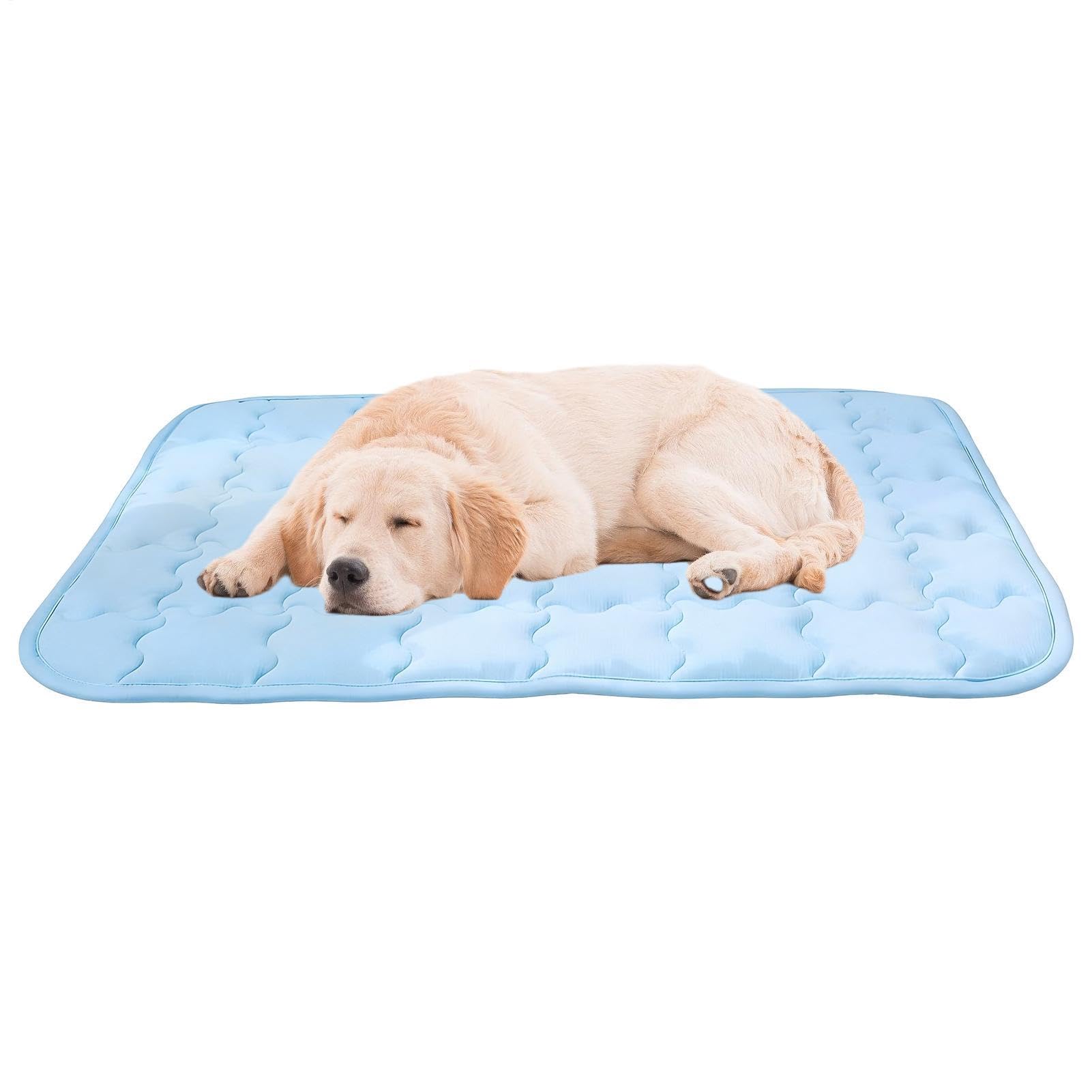 Vhjlfig Dog Cooling Pad Breathable Washable Pet Supplies